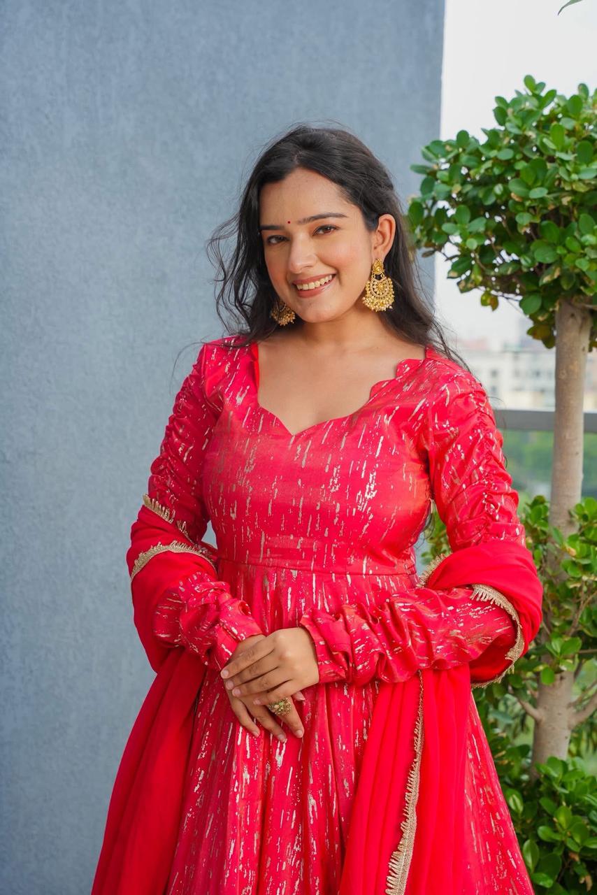 Mistara  Festive Wear Anarkali Suit Set