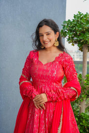 Mistara  Festive Wear Anarkali Suit Set