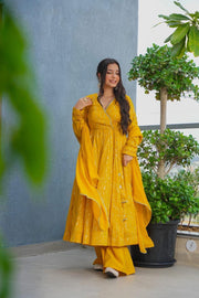 Mistara  Festive Wear Anarkali Suit Set