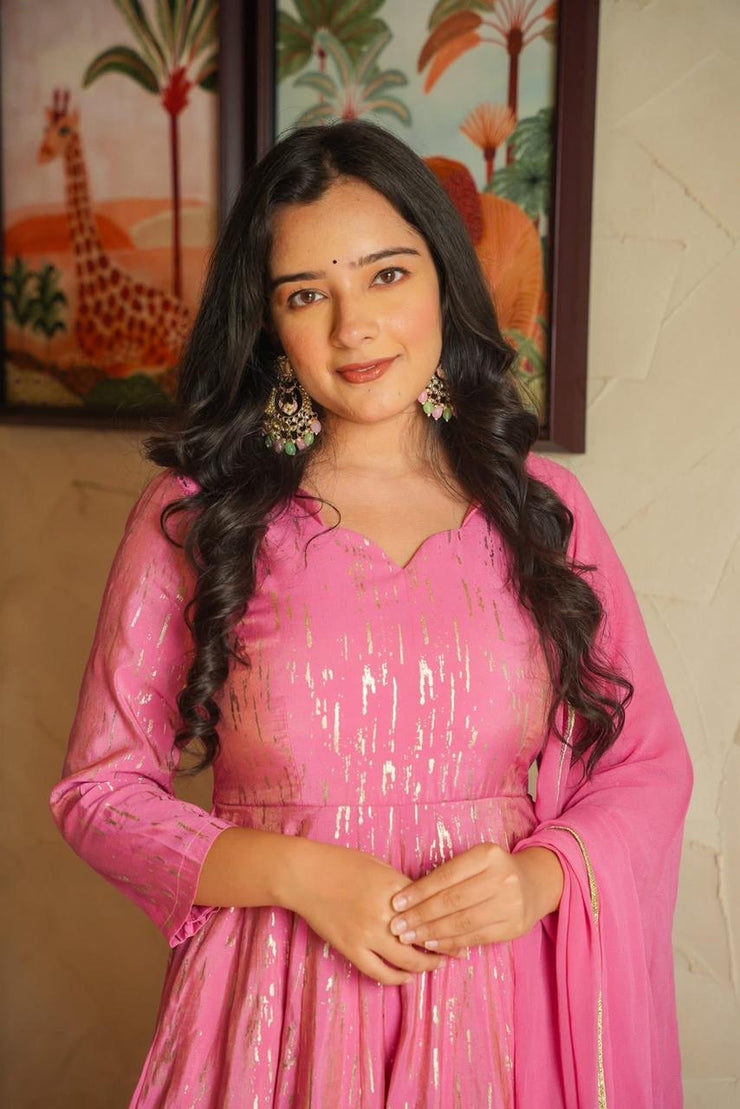 Mistara  Festive Wear Anarkali Suit Set