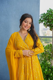 Mistara  Festive Wear Anarkali Suit Set