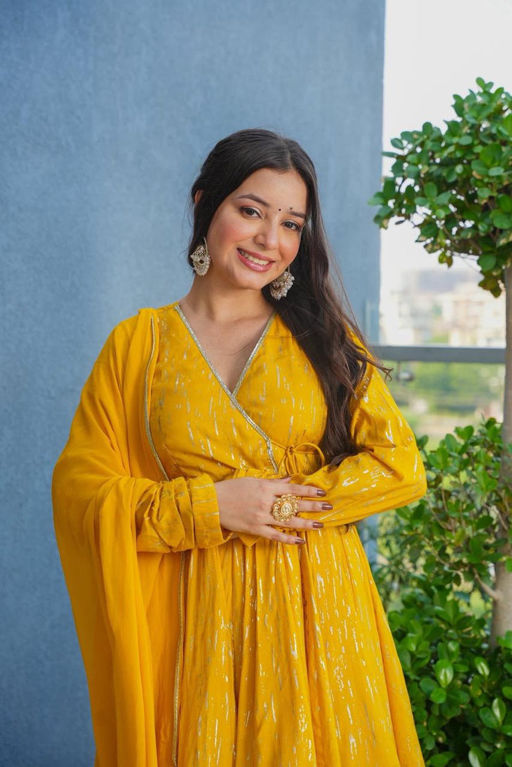 Mistara  Festive Wear Anarkali Suit Set