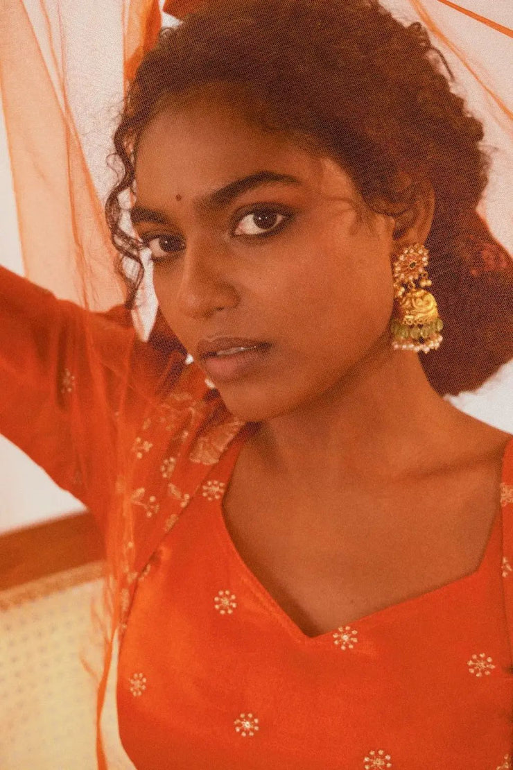 Wave of Stillness Lehenga