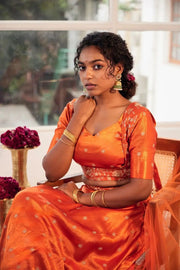 Wave of Stillness Lehenga