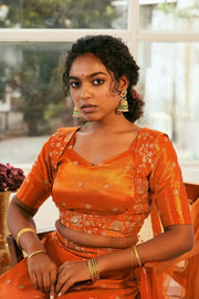 Wave of Stillness Lehenga