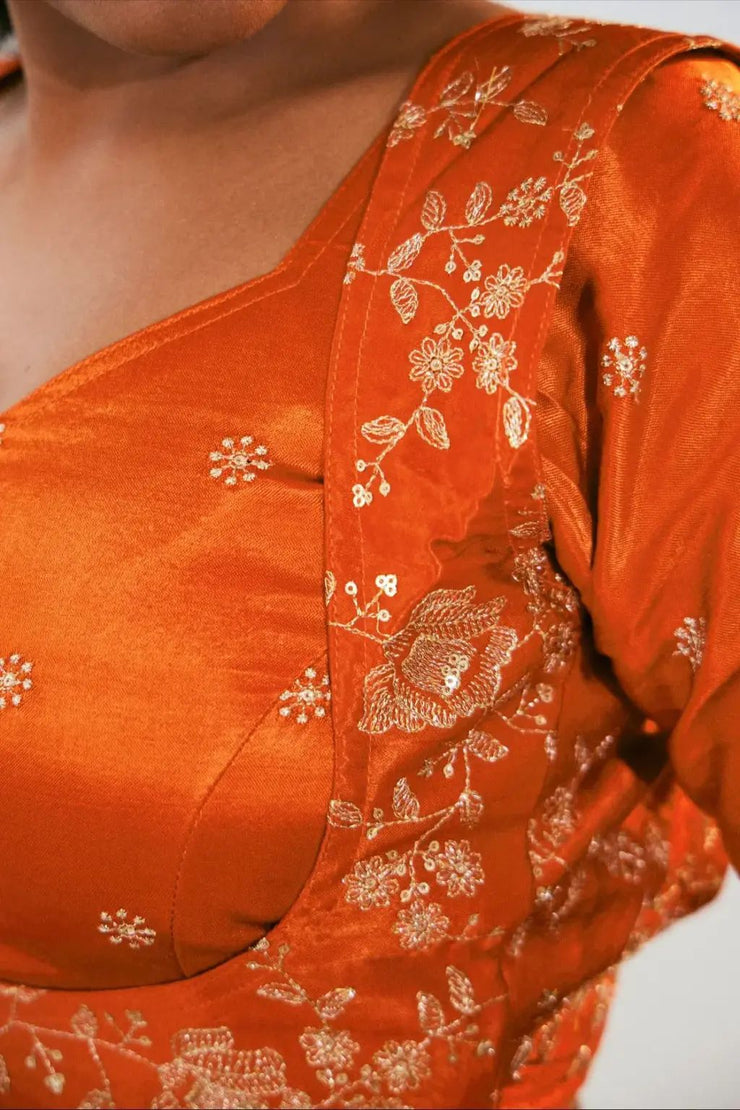 Wave of Stillness Lehenga