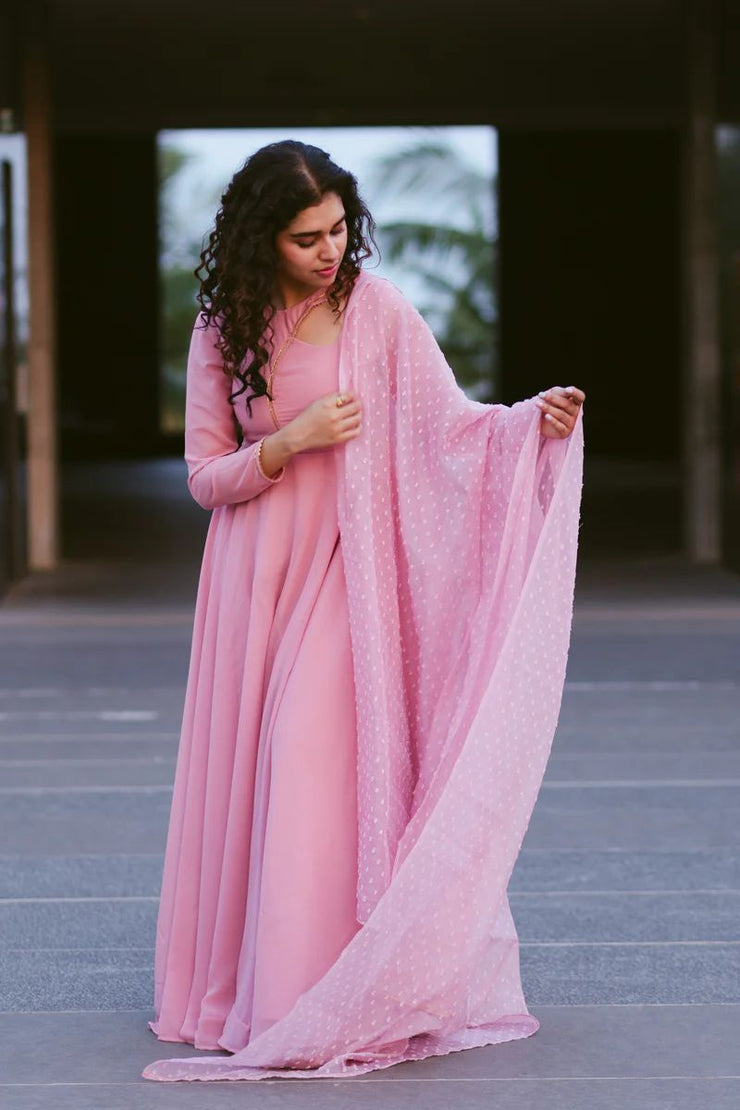 Kadali Peach/teal blue