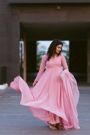 Kadali Peach/teal blue