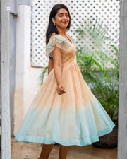 Lovebird Kota Sky Midi Dress