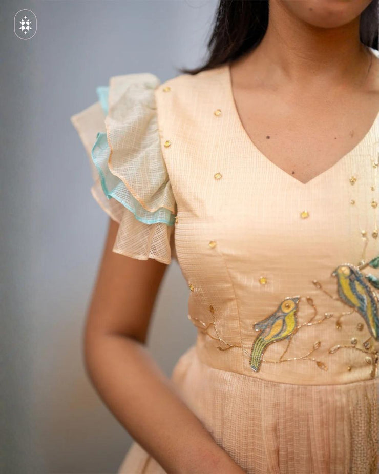 Lovebird Kota Sky Midi Dress