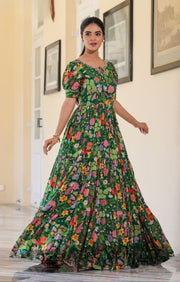 Titli Maxi (Dress) in Green