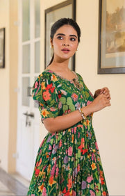 Titli Maxi (Dress) in Green