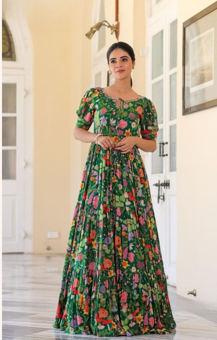 Titli Maxi (Dress) in Green