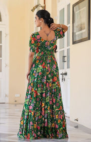 Titli Maxi (Dress) in Green