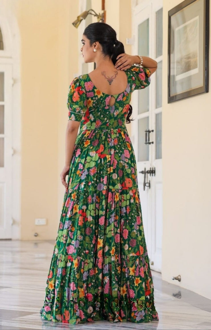 Titli Maxi (Dress) in Green