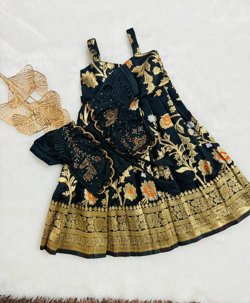 Baby Black skirt and top