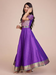 kids’ half-sleeve ethnic dress