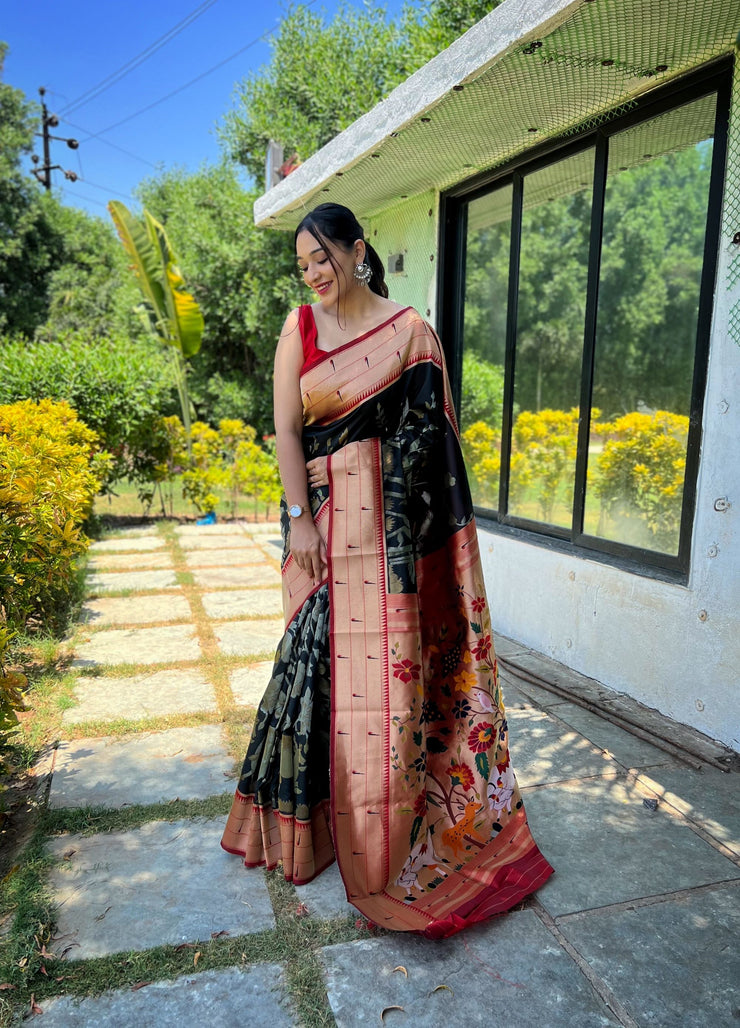 Gauri Paithani Silk Saree