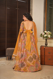 Dhanishta lehenga with Heavy  embroidery