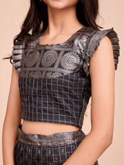 Kids  Silk Sleeveless ethnic dress