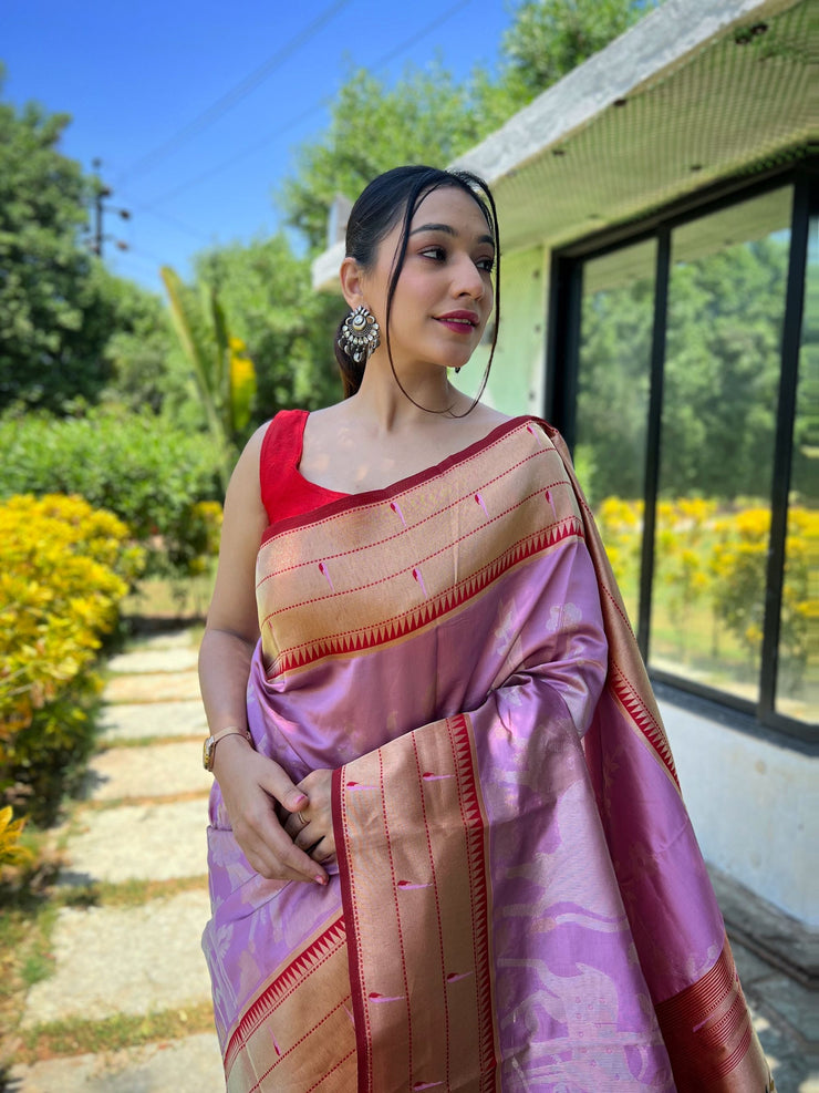 Gauri Paithani Silk Saree