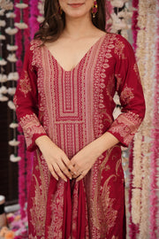 Maroon Elegance Suit Set