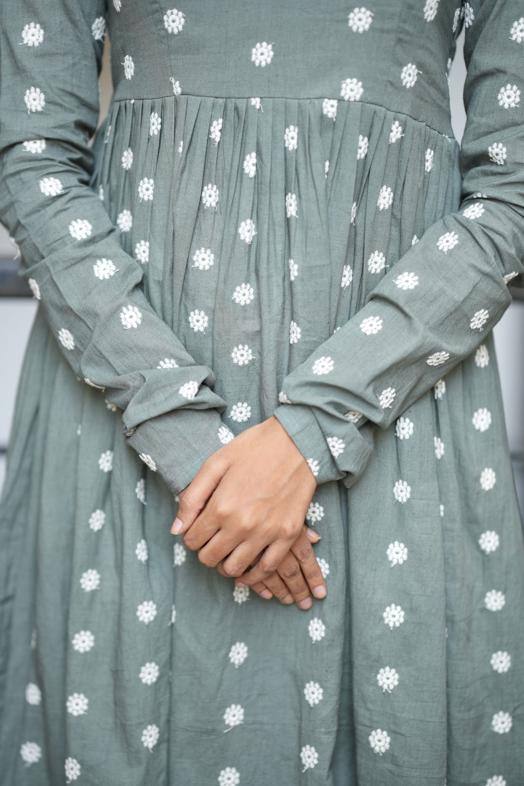 maxi dresses at primark Depop Primark Polka Dot Playsuit Maxi Dress Polka Dot Dress Primark Depop  Green Polka Dot Dress