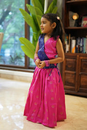 Pink Mini lehenga set