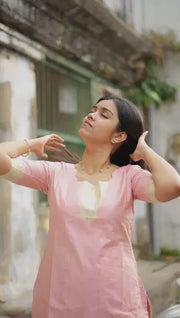 silk cotton Kurti