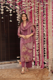 Glowy Floral Kurta Set