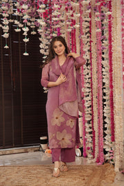 Glowy Floral Kurta Set