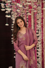 Glowy Floral Kurta Set