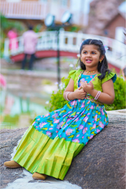 Vasudevi Pattu Baby Dress