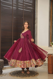 Uppada Silk Heavy Suit Set