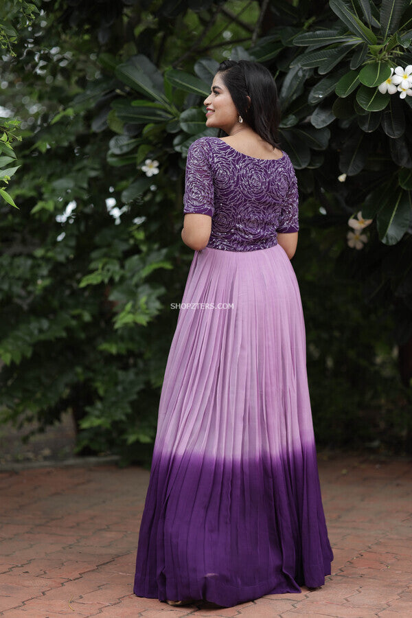 ZOPDI Women Fit and Flare Purple Dress  Buy ZOPDI Women Fit and Flare Purple  Dress Online at Best Prices in India  Flipkartcom