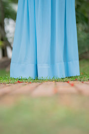 Dusty Blue Georgette Dress