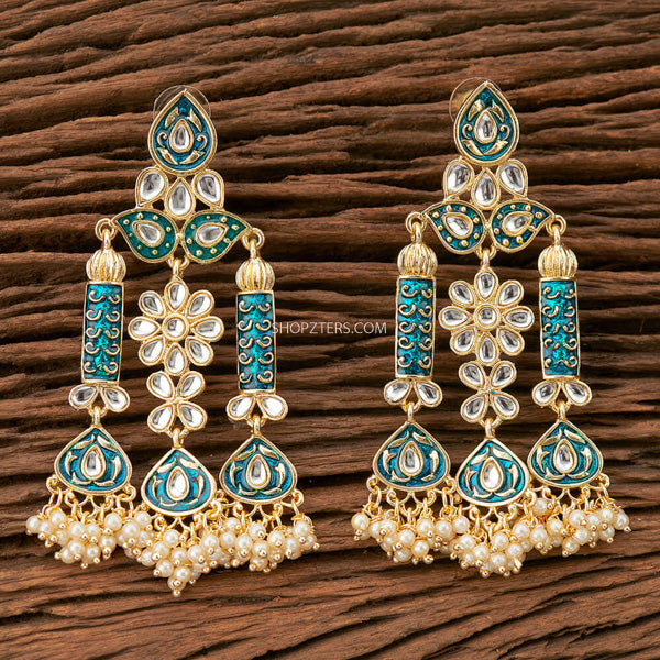 Buy Indo Western Trendy Earring with gold plating 9307  Kanhai Jewels