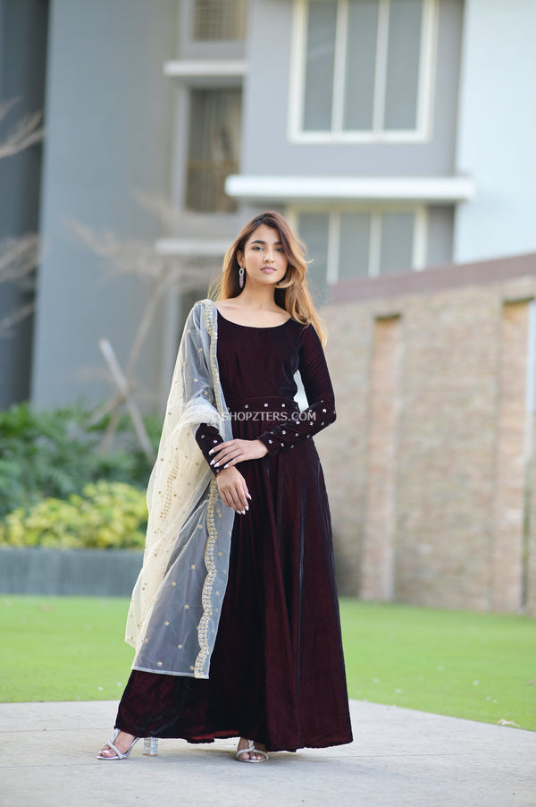 plain velvet dress design Velvet Dress Elegance: Elevate Your Wardrobe Game