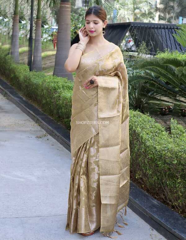Pure Tissue Zari Silk Saree