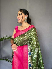 Pure Soft Silk Kalamkari Printed Saree